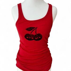 Merona Women's Red Cherry Tank Top